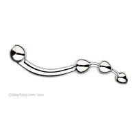 Njoy Fun Wand - G-Punkt/Prostata Dildo - Silber Njoy Fun Wand - G-Punkt/Prostata Dildo - Silber