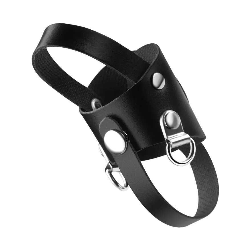 Hodenstretcher mit Penismanschette Hodenstretcher mit Penismanschette