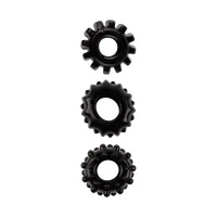 Set of 3 Cockrings, 1,6-4,6 cm Set of 3 Cockrings, 1,6-4,6 cm