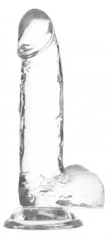 Crystal Addiction - Transparenter Dildo - 19 cm Crystal Addiction - Transparenter Dildo - 19 cm