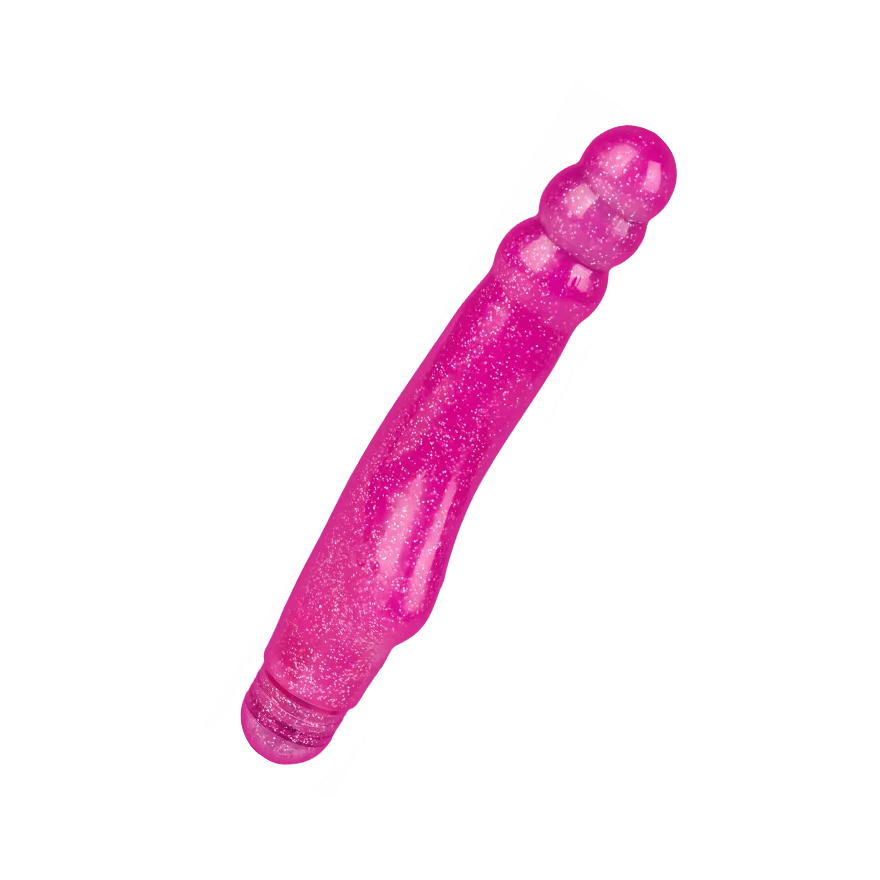 Vibrator mit Glitzer-Effekt, 20,5 cm Vibrator mit Glitzer-Effekt, 20,5 cm