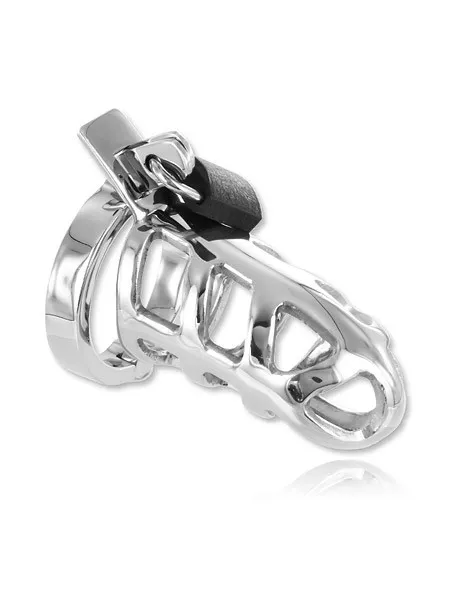 Brutal Stainless Steel Chastity Cage: Peniskäfig, silber Brutal Stainless Steel Chastity Cage: Peniskäfig, silber