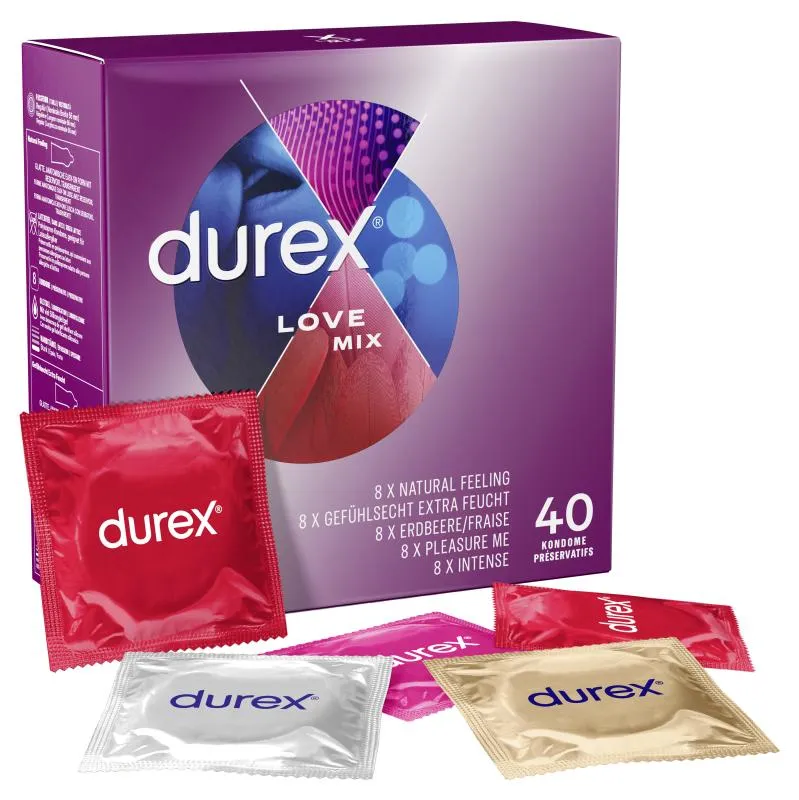 Durex Love Mix - 40 Kondome Durex Love Mix - 40 Kondome