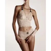 Bracli - Nude Paris Set Elfenbein - Exklusives Luxus Dessous Set Größe M Bracli - Nude Paris Set Elfenbein - Exklusives Luxus Dessous Set Größe M