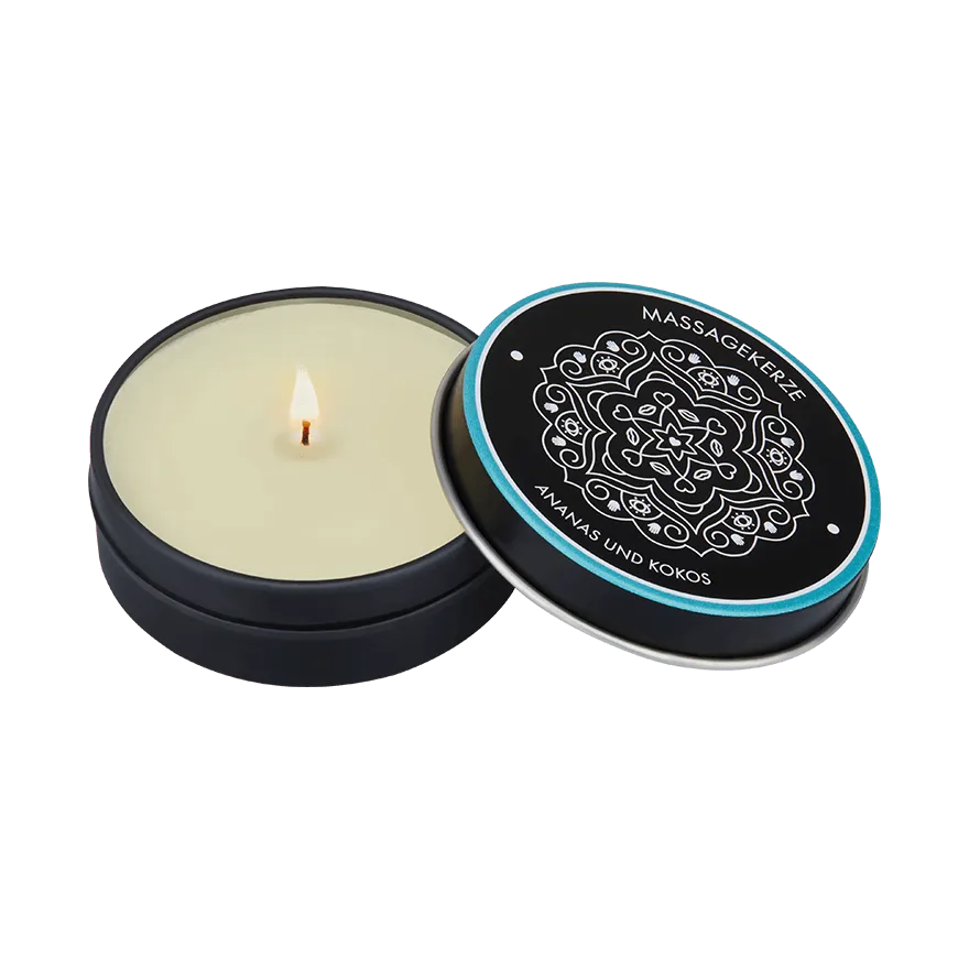 Massagekerze - Ananas und Kokos, 43 ml Massagekerze - Ananas und Kokos, 43 ml