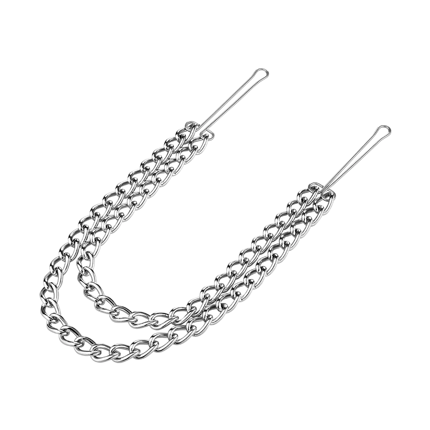 Brustklammern mit doppelter Kette Brustklammern mit doppelter Kette