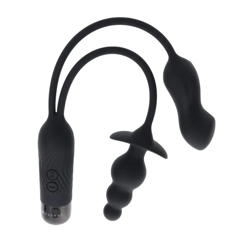 Evolved Novelties - Double My Pleasure - Schwarz Evolved Novelties - Double My Pleasure - Schwarz