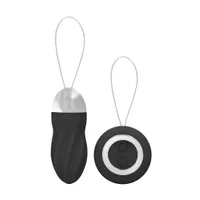 Simplicity George: Vibro-Ei mit Fernbedienung, schwarz Simplicity George: Vibro-Ei mit Fernbedienung, schwarz