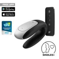 Satisfyer Double Fun Connect App, 9,5 cm, mit Fernbedienung Satisfyer Double Fun Connect App, 9,5 cm, mit Fernbedienung