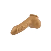 Toylie Danny: Latex-Penis-Hodenhülle, gold Toylie Danny: Latex-Penis-Hodenhülle, gold