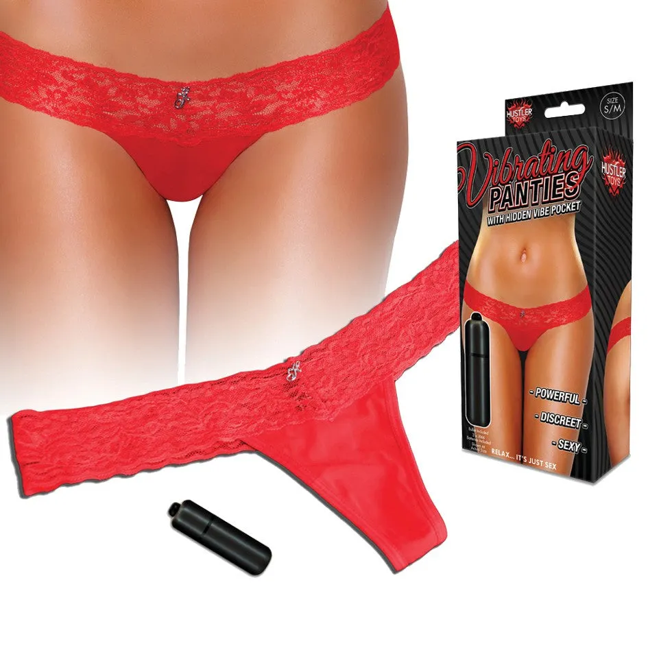 Vibrating Panties Slim red Vibrating Panties Slim red