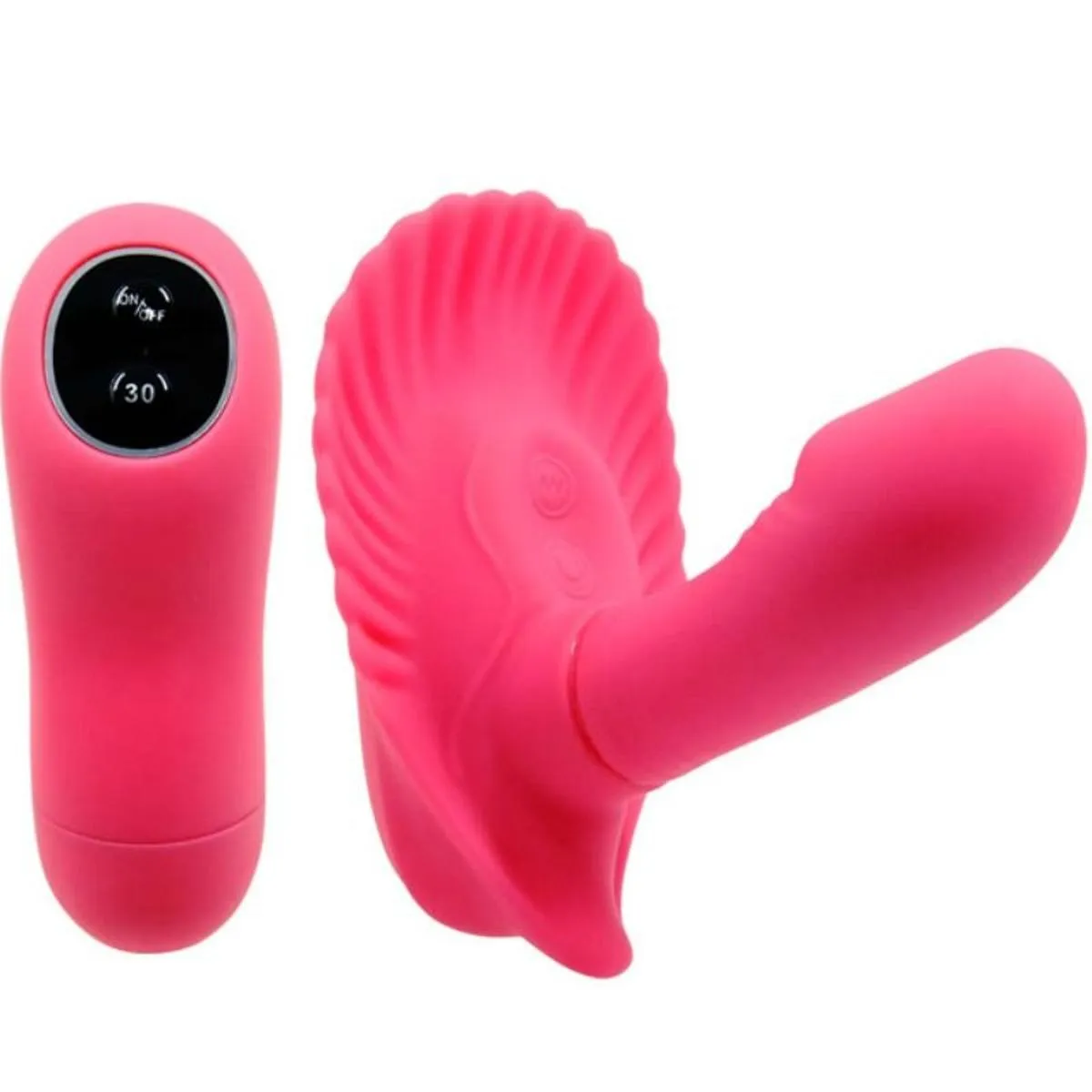 Paarvibrator "Fancy Clamshell" mit Fernbedienung Paarvibrator "Fancy Clamshell" mit Fernbedienung