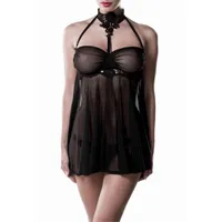 Negligé halb-lang mit Höschen Negligé halb-lang mit Höschen