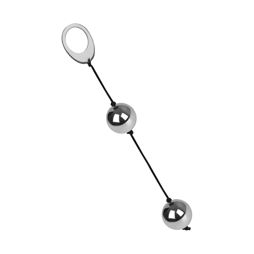 Massive Liebeskugeln aus Metall, 3,2 cm Massive Liebeskugeln aus Metall, 3,2 cm