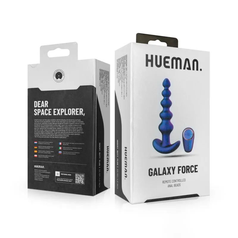 Hueman - Galaxy Force Vibrierender Butt Plug mit Fernsteuerung – Bild 3
