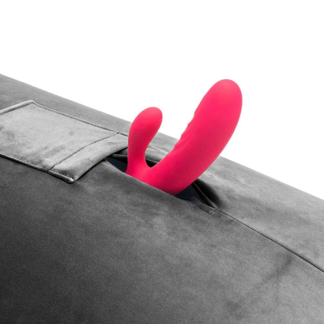 Liebeskissen „Humphrey“ mit 2 Halterungen für deine Lovetoys – Bild 5