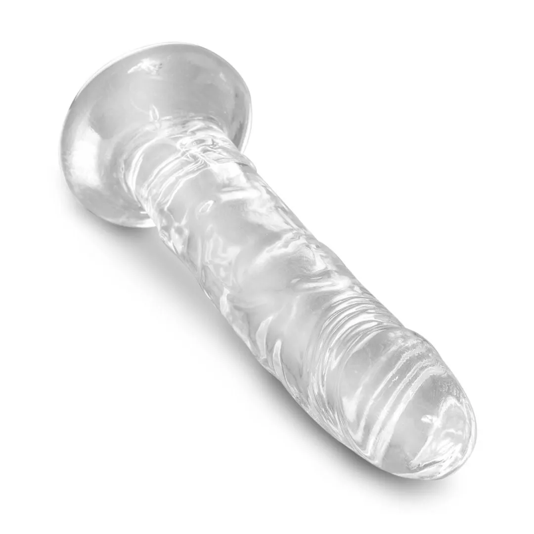 Naturdildo mit Saugnapf „Cock 6 Clear“ – Bild 3