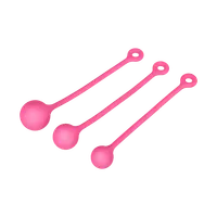 Liebeskugel-Trainingsset aus Silikon, 3 Teile Liebeskugel-Trainingsset aus Silikon, 3 Teile