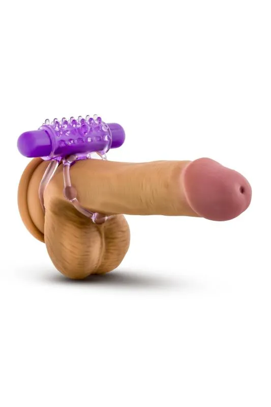 Blush - Play With Me The Player Vibrierender Doppel-Penisring mit Hodenschl – Bild 4