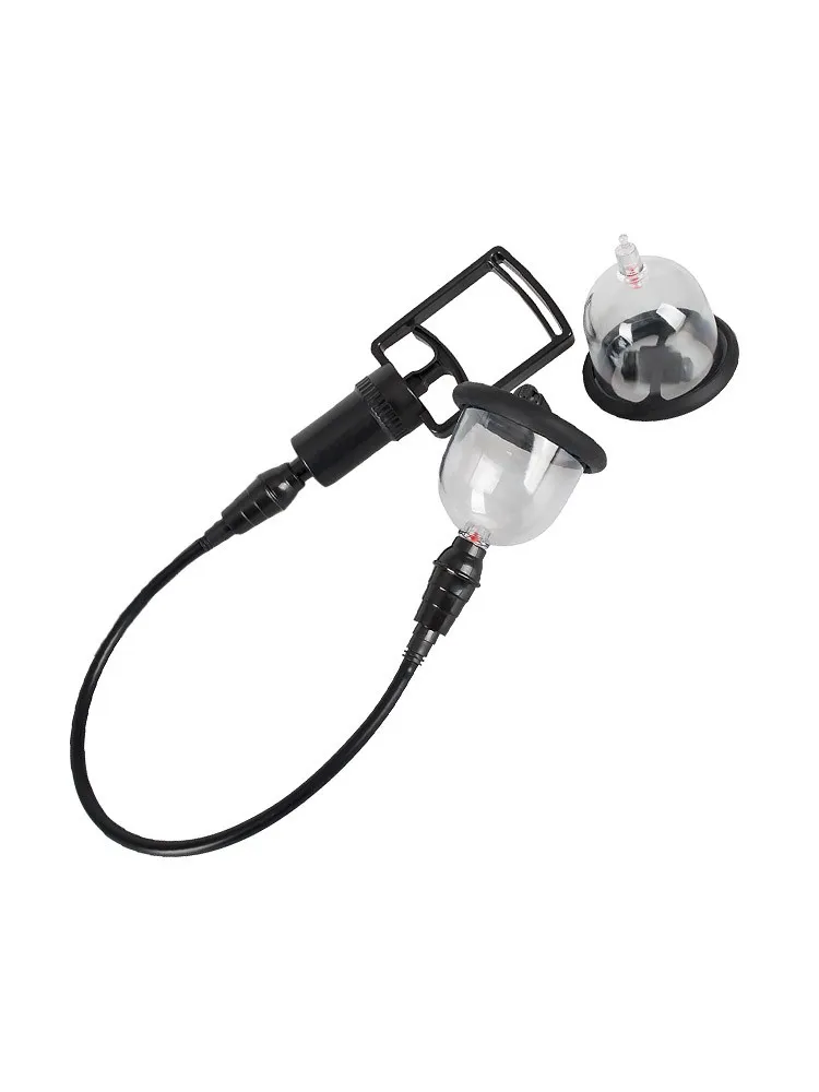 Bad Kitty Vibrating Nipple Cups: Vibro-Nippelsauger, schwarz/transparent Bad Kitty Vibrating Nipple Cups: Vibro-Nippelsauger, schwarz/transparent