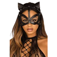 Katzenmaske mit Nieten Katzenmaske mit Nieten
