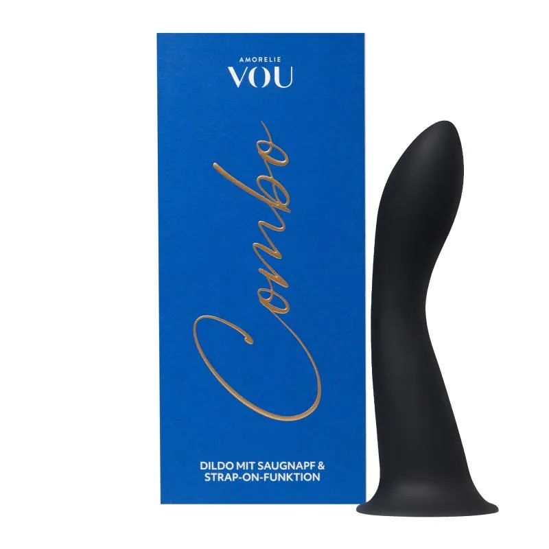 AMORELIE VOU »Combo« Dildo mit Saugnapf & Strap-on-Funktion AMORELIE VOU »Combo« Dildo mit Saugnapf & Strap-on-Funktion