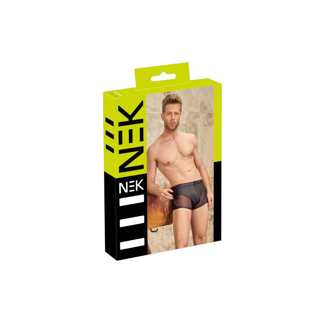 Pants im Mattlook mit Netz-Einsätzen und Reißverschluss – Bild 5