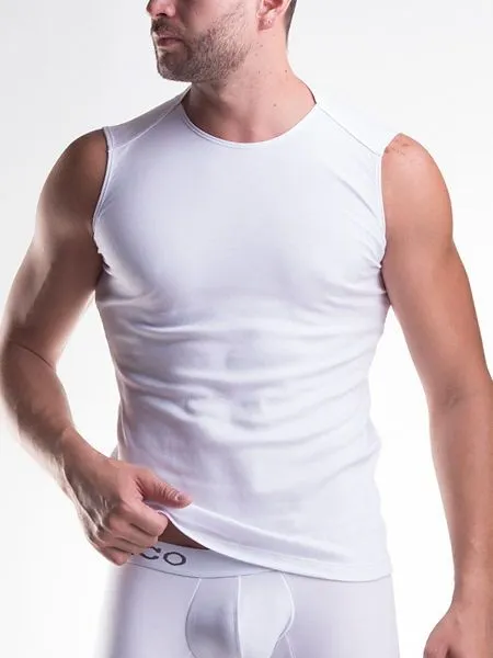 Unico Clasicos: Tanktop, weiß (S) Unico Clasicos: Tanktop, weiß (S)