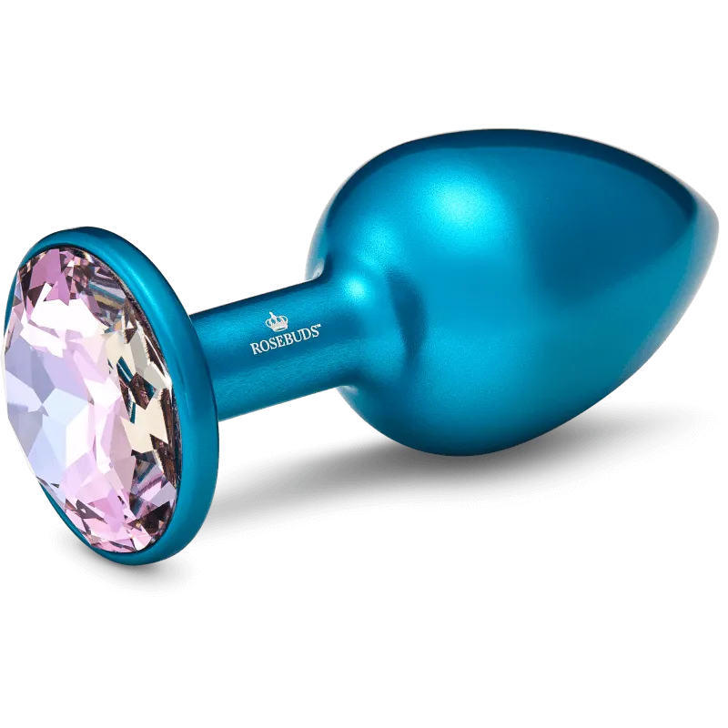 Rosebuds™ - Medium Alu Blue Crystal – Bild 2