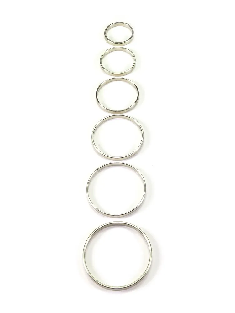 Edelstahl-Penisring, 5mm breit (50mm) Edelstahl-Penisring, 5mm breit (50mm)