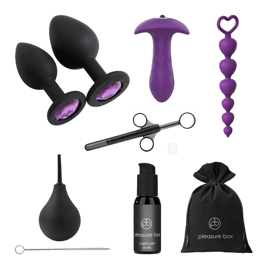 Pleasure Box - Lets Go Anal, 8-teilig Pleasure Box - Lets Go Anal, 8-teilig