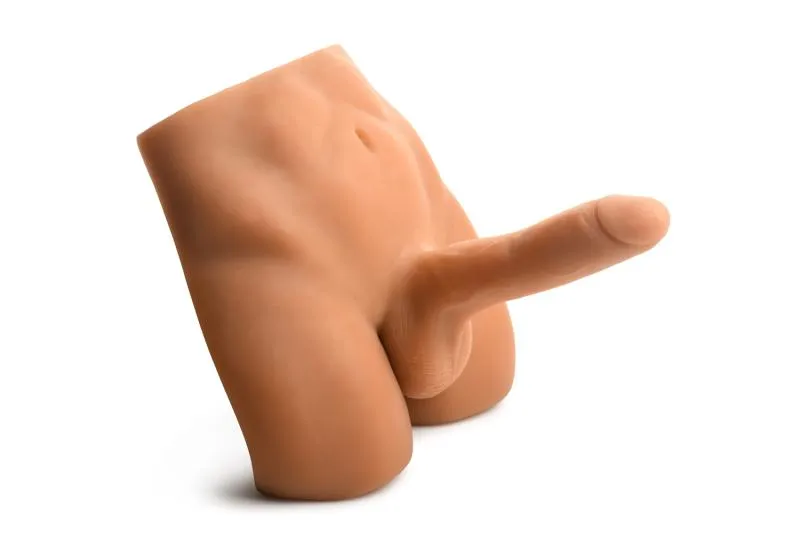 JOCK - Ass Masturbator mit Biegsamem Dildo - Mittlerer Hautto – Bild 2