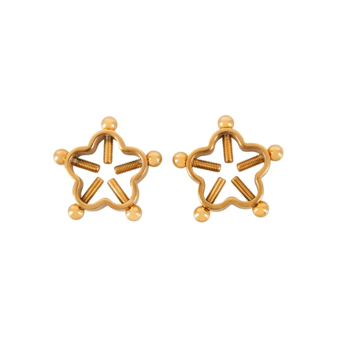 Nippelklemmen „Nipple Jewellery Golden Flower“ Nippelklemmen „Nipple Jewellery Golden Flower“
