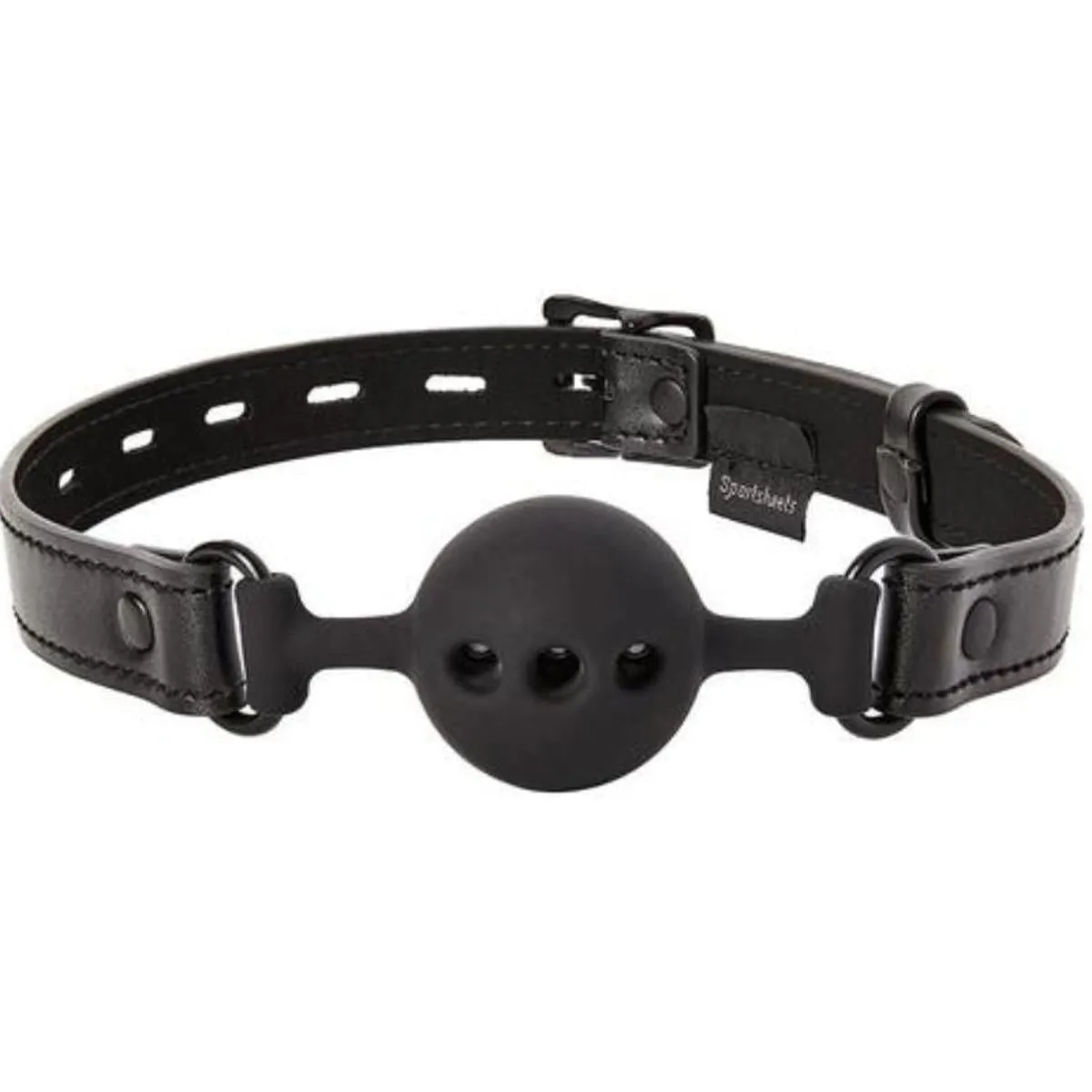 Atmungsaktiver Mundknebel "Saffron Breathable Ball Gag" Atmungsaktiver Mundknebel "Saffron Breathable Ball Gag"