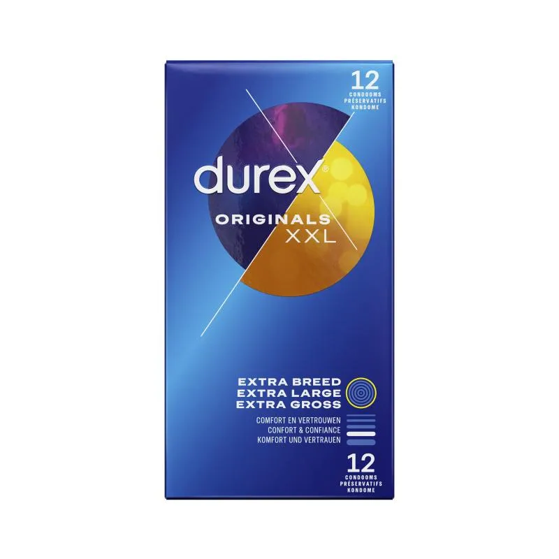 Durex Originals XXL - 12 Kondome Durex Originals XXL - 12 Kondome