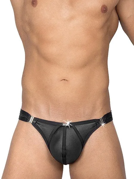 Eros Veneziani Alessio: Clickstring, schwarz (S/M) Eros Veneziani Alessio: Clickstring, schwarz (S/M)