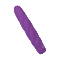 Silikon-Vibrator mit Spiralstruktur, 19,5 cm Silikon-Vibrator mit Spiralstruktur, 19,5 cm