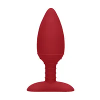 Elegance Glow: Vibro-Analplug mit Wärmefunktion, rot Elegance Glow: Vibro-Analplug mit Wärmefunktion, rot