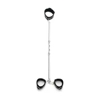 Leder-Hals-Handfessel mit Spreizstange Leder-Hals-Handfessel mit Spreizstange