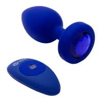 Vibrating Jewel Plug - L/XL, 11,5 cm Vibrating Jewel Plug - L/XL, 11,5 cm