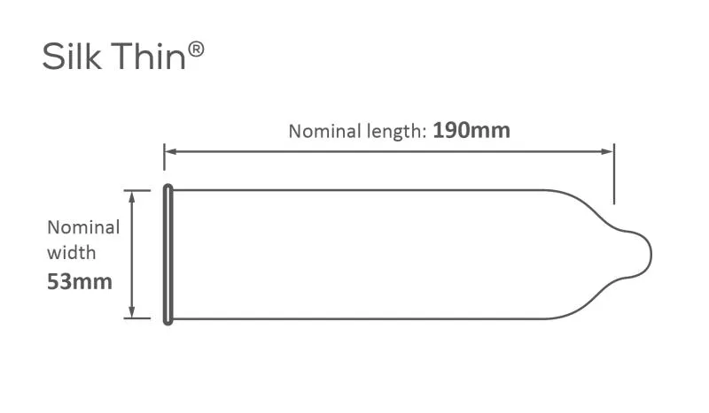 Pasante Silk Dünne Kondome - 12 Stück – Bild 3