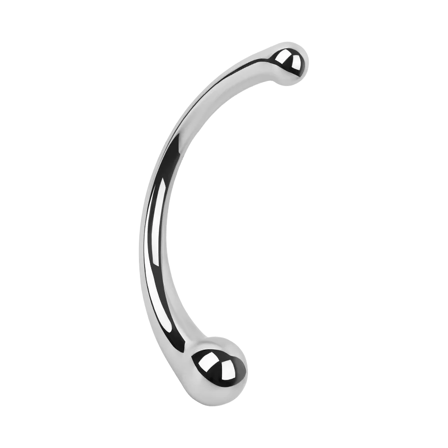 Prostata-Stimulator aus Edelstahl, Größe M, 18,3 cm Prostata-Stimulator aus Edelstahl, Größe M, 18,3 cm