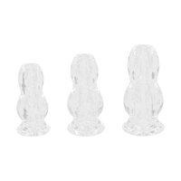 Tunnel Analplug-Set, 3 Größen Tunnel Analplug-Set, 3 Größen