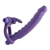 Frisky - Double Delight Vibrierender Penisring mit Vibrator Frisky - Double Delight Vibrierender Penisring mit Vibrator