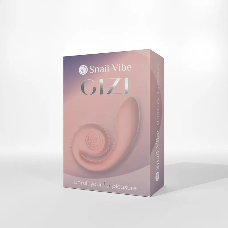 Snail Vibe Gizi Vibrator - Pfirsich – Bild 4