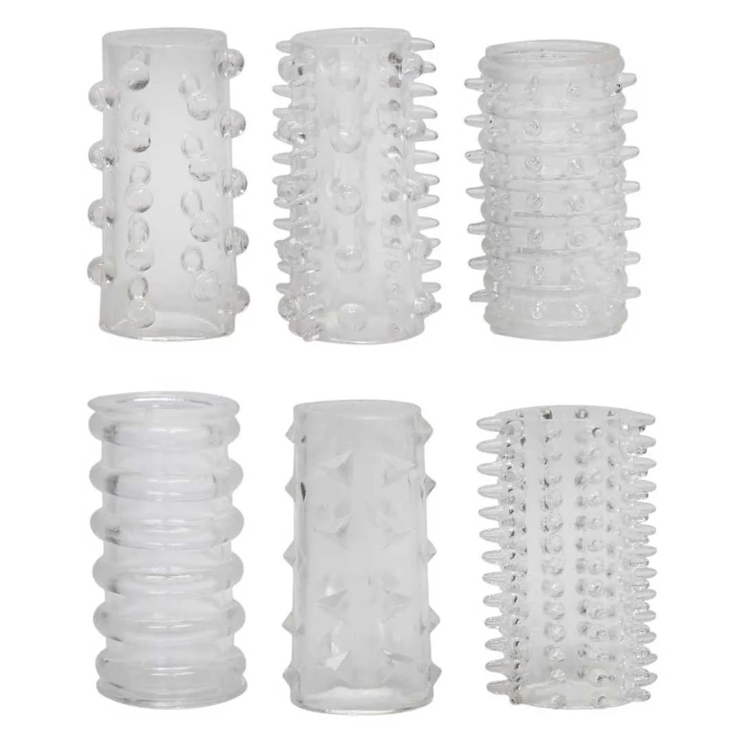 Penismanschettenset „Red Roses“, 6-teilig Penismanschettenset „Red Roses“, 6-teilig