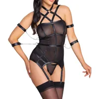 Strapshemd mit 4 Fesseln plus String Strapshemd mit 4 Fesseln plus String