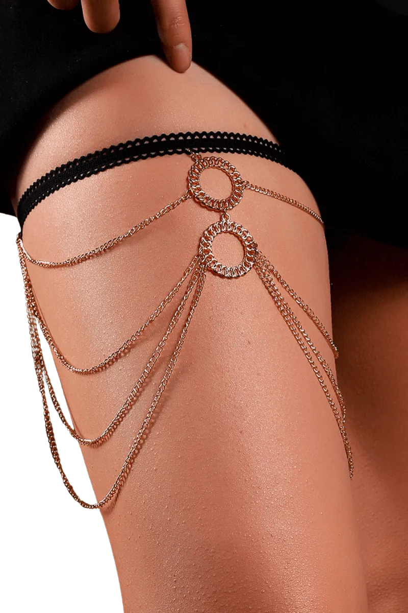 Oberschenkelschmuck - gold - Ringe Oberschenkelschmuck - gold - Ringe