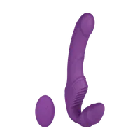 Paarvibrator aus Silikon, 22 cm Paarvibrator aus Silikon, 22 cm