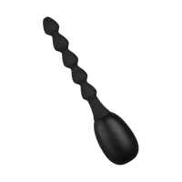 Analdusche mit sinnlichem Dildo aus Silikon, 30 cm Analdusche mit sinnlichem Dildo aus Silikon, 30 cm